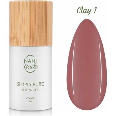 NANI gel lak Simply Pure Clay 5 ml – Zboží Dáma