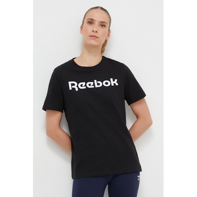 Reebok Памучна тениска Reebok в черно 100073083 (100073083)