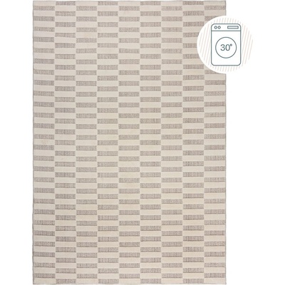 Flair Rugs Сиво-бежов килим подходящ за пране 78x150 cm Marlowe - Flair Rugs (503119379112)