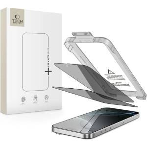 Tech-Protect Szklo prywatyzujace tech-protect quick set spy+ 2-pack iphone 16 pro privacy (5906302318841)