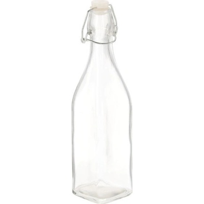 HOME Sklenená fľaša CLEAR 500 ml