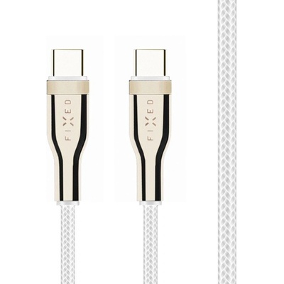 Fixed FIXDB-CC05-WH s konektory USB-C/USB-C a podporou PD, 0,5m, bílý