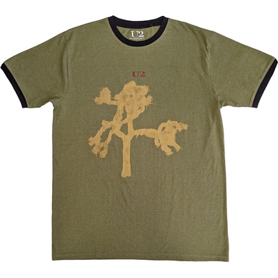U2 Joshua Tree Europe 1987 (Back Print) Ringer Green XL Риза (U2TS10MGR04)