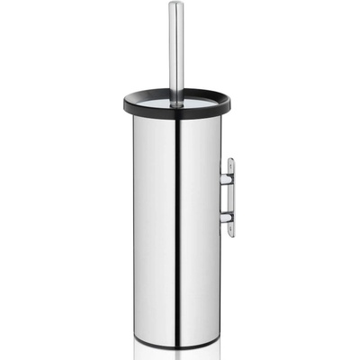 Kela Четка за тоалетна с черен елемент за стена KELA от серия Alor