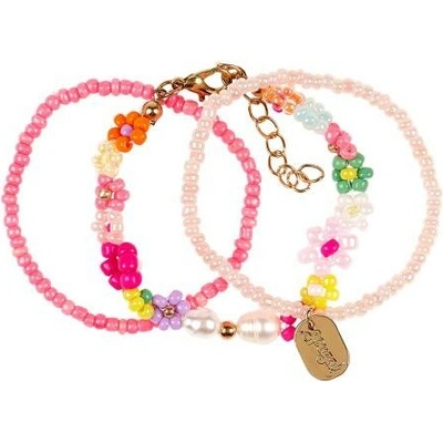 Souza Souza! Náramky Loiz flower pink 3 ks