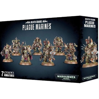 GW Warhammer 40000: Easy to Build Death Guard Plague Marines