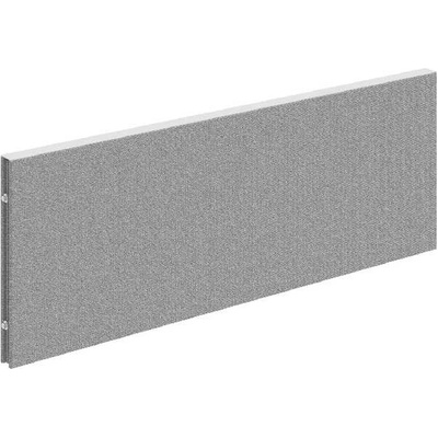 Office Pro Paraván Akustik na stôl 120 cm - TPA S 1200 šedá