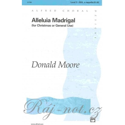 ALLELUIA MADRIGAL / SSA* a cappella