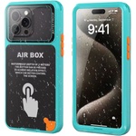 SHELLBOX Калъф за iPhone 12 Pro Max/13 Pro Max/14 Pro Max/ 15 Pro Max/16 Pro Max/15+/16+ - ShellBox - AirBox Водоустойчив IP68 (6.7 инча) - Син