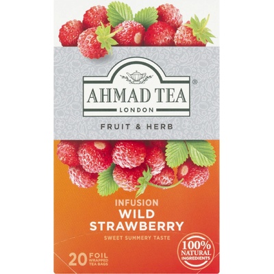 Ahmad Tea Wild Strawberries ovocný čaj 20 x 2 g