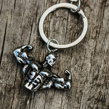 Image 1 of Dreboliiki Метален Ключодържател - Културист