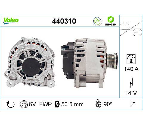 Alternátor VALEO 440310