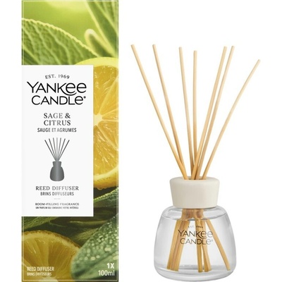 Yankee Candle Sage & Citrus aroma difuzér s náplňou 100 ml