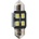 m-tech LED L345 C5W 31mm 4xSMD2835 CANBUS White крушка (L345W)