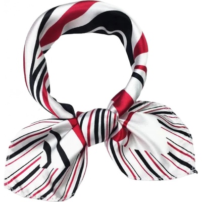 šátek Petrana černá/červená – Zboží Dáma