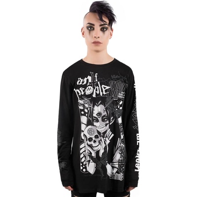 KILLSTAR унисекс тениска с дълги ръкави KILLSTAR - No Fairytale - KSRA002650