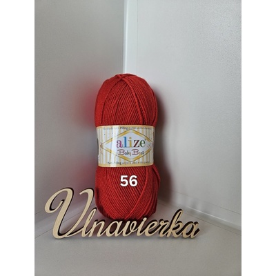 Alize Baby Best 56 červená