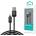 DEVIA ST108035 Gracious v2 12W USB/Lightning 1 м черен кабел за данни и зареждане (ST108035)