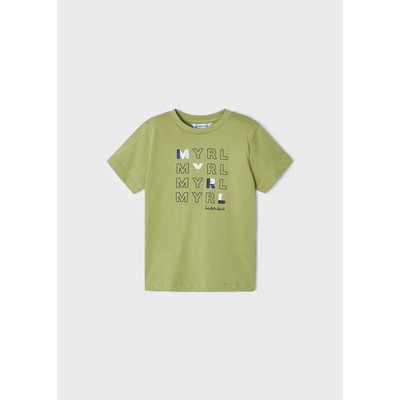Mayoral tričko s krátkým rukávem Myrl basic khaki