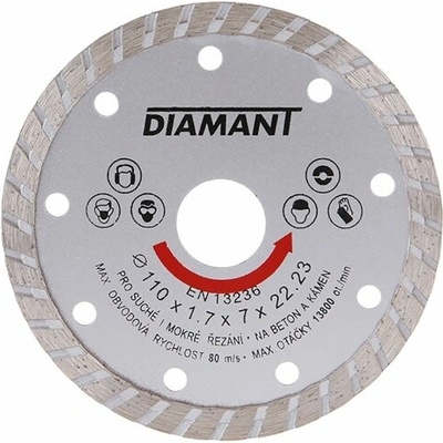 Levior Kotúč diamantový 110 x 1.7 x 22.2mm 21130