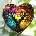 HARAHU Ловец на слънце - Tree of Life Heart/L KP31605