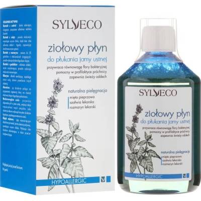 Sylveco Dental Care pre obnovu a posilnenie zubnej skloviny pre citlivé ďasná Hypoallergic 500 ml