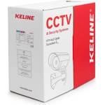 KELine Кабел FTP Cat. 5E KELine Euroclass ECA-RLX / 305 m / F/UTP / 100 MHz / Бял / За CCTV