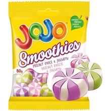 Jojo Smoothies želé cukríky s jogurtovo-ovocnými príchuťami 80 g