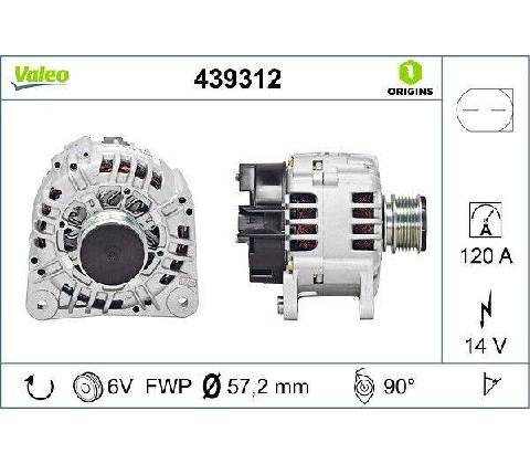 generátor VALEO 439312