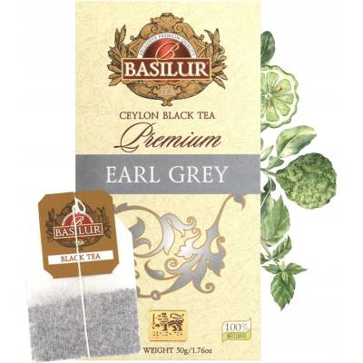 Basilur Premium Earl Grey 25 x 2 g