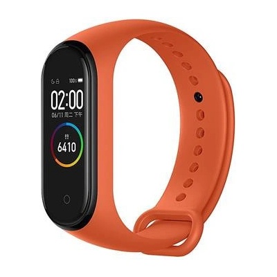Xiaomi Original Mi Band 3/4 Strap Orange 2452389 – Zboží Živě