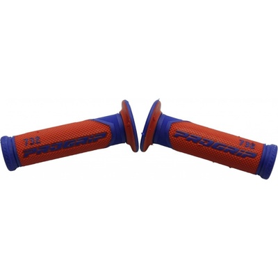 PROGRIP gripy PG732 ROAD (22+25mm, délka 125mm) barva červená/modrá (dvousložkové) (732-338)