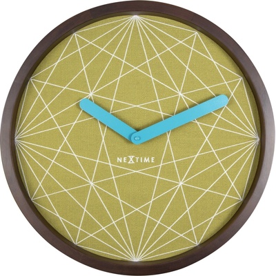 NeXtime Стенен часовник Calmer геометричен (3204)