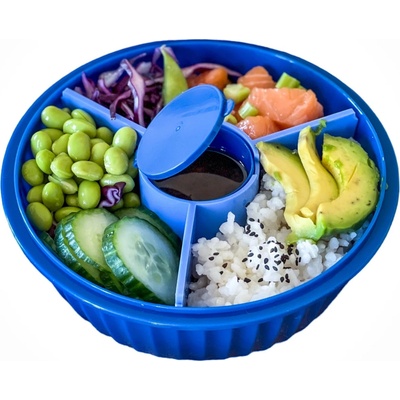 Yumbox Krabička na jedlo Poke Bowl Hawaii Blue