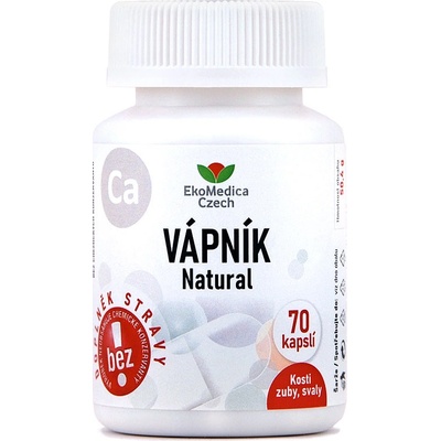 Ekomedica Vápnik Natural 70 kapsúl
