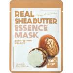 Farmstay Real Shea Butter Essence Mask - Изглаждаща текстилна маска с ший масло 1бр/23мл
