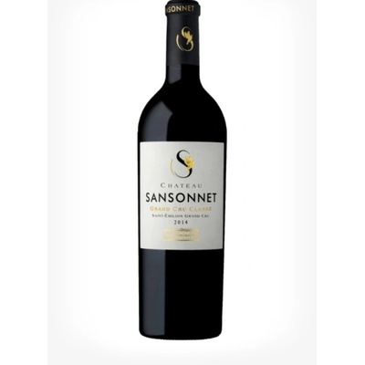 Château Sansonnet Cuvée suché červené 2014 14% 0,75 l (čistá fľaša)