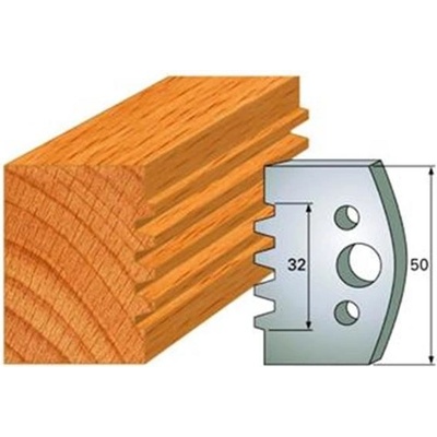 IGM F026-576 - Profilový hoblovací nůž 50x4 mm SP, Profil 576 (pár) – Zboží Dáma