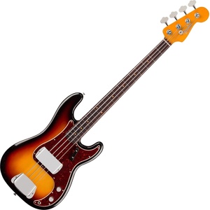 Fender James Jamerson 1962 Precision Bass RW 3-Tone Sunburst Електрическа бас китара