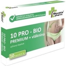 Slovakiapharm 10 PRO Bio Premium + vláknina 30 kapsúl
