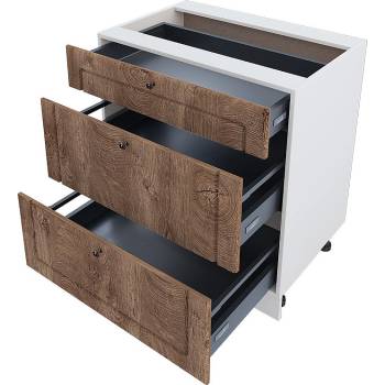 ИРИМ Долен кухненски шкаф Сити БФ-Дъб натурал-06-55 80 см