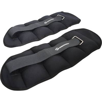 Schildkröt Тежести за глезени/китки Schildkröt fitness Weighted Cuffs - Black - размер 2 x 2 kg (580-1369-0111)