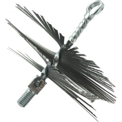 CMN Komínový kartáč kulatý nerezový 180 mm – Hledejceny.cz