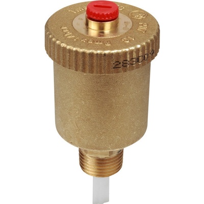 automatický odvzdušňovací ventil svislý + zpětný ventil Giacomini R 99I mosaz 1/2"
