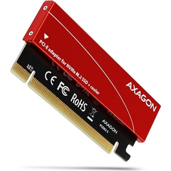 Image 1 of AXAGON PCI-E 16x Card, 1x PCIe M. 2 SSD, AXAGON PCEM2-S (PCEM2-S)