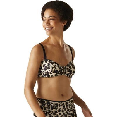 Regatta Aceana III bikini top - Beige (Neutral Leopard Print)
