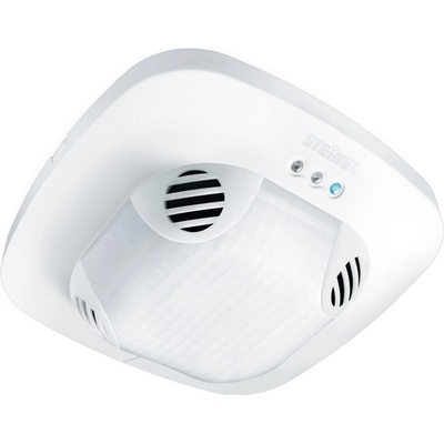STEINEL Ултразвуков вътрешен сензор за присъствие Steinel DualTech, 057473 - 2000 W, 360 °, 10 m, бял (057473)