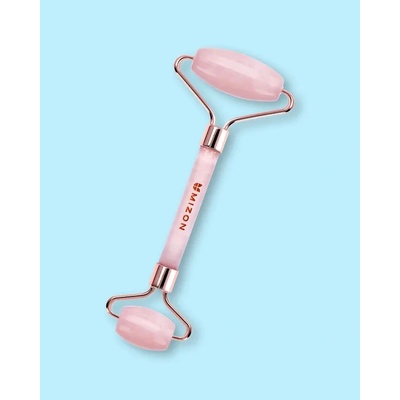 Mizon Obojstranný masážny valček na tvár vyrobený z prírodného ružového kremeňa Facial Massage Roller - 1 ks