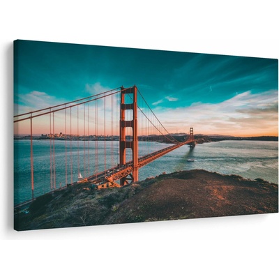 Obraz- Golden Gate, San Francisco, jednodílný 120x80 cm – Hledejceny.cz