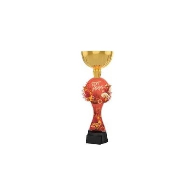 Poháry Bauer Akrylátová trofej ACUPCGM121 Květinová edice